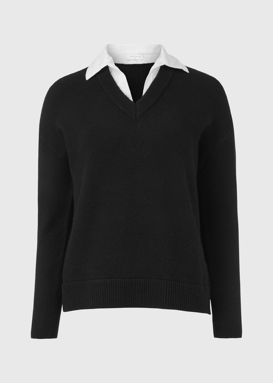 Black 2 In 1 Jumper