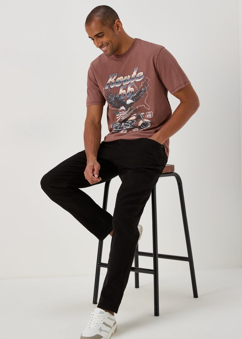 Red Route 66 T-Shirt