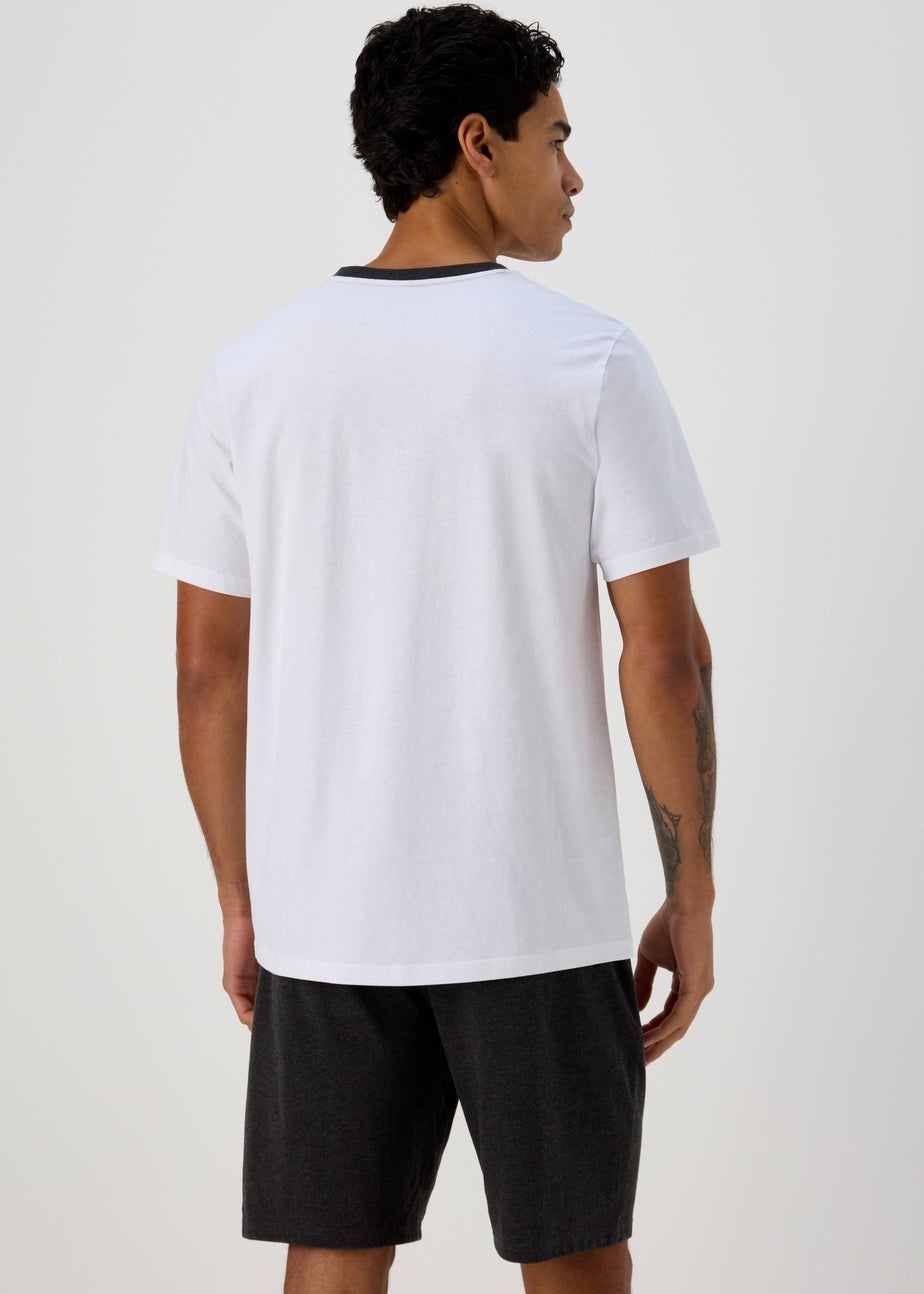 White Shorts Pyjama Set