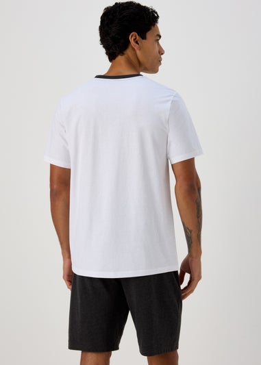 White Shorts Pyjama Set