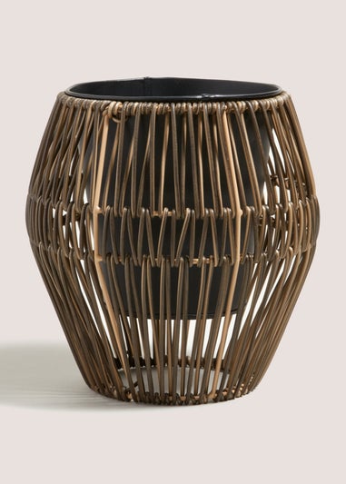 Small Wireframe Plastic Planter (19cm x 15cm x 15cm)