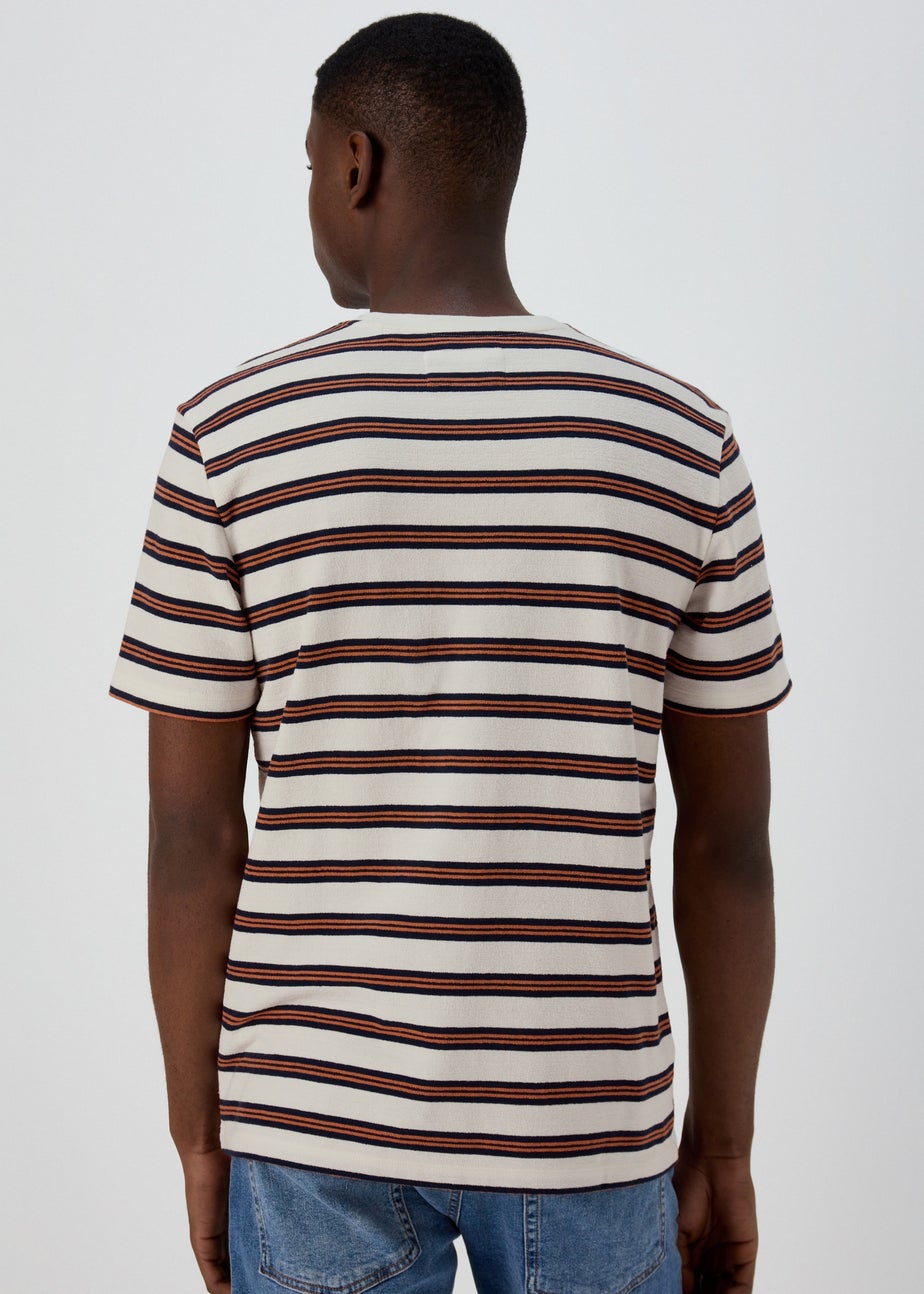 Stone Textured Embroidered T-Shirt