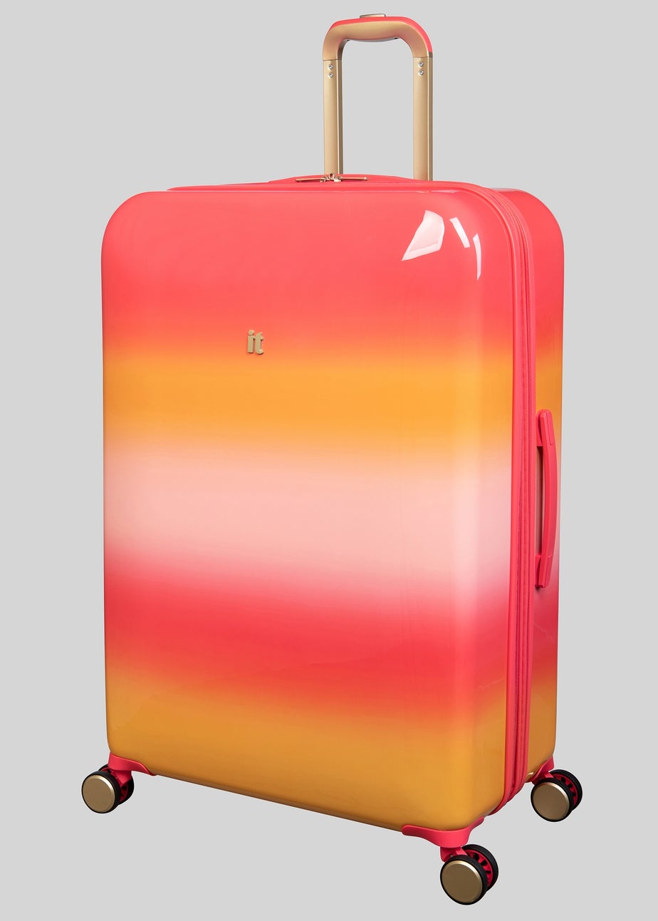 IT Luggage Multicolour Ombre Print Suitcase