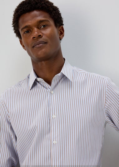 Taylor & Wright Blue Stripe Shirt