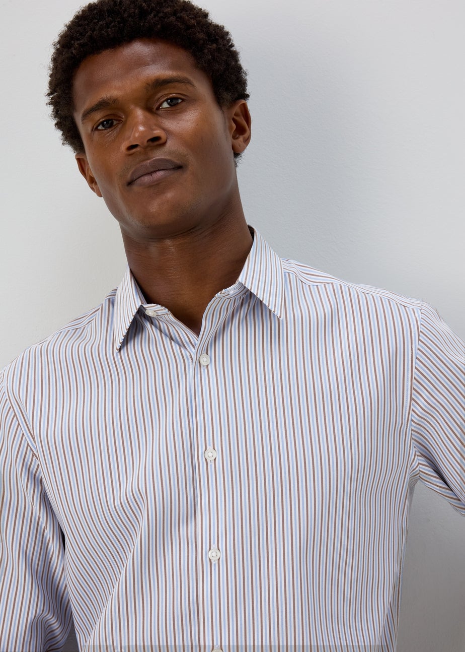 Taylor & Wright Blue Stripe Shirt