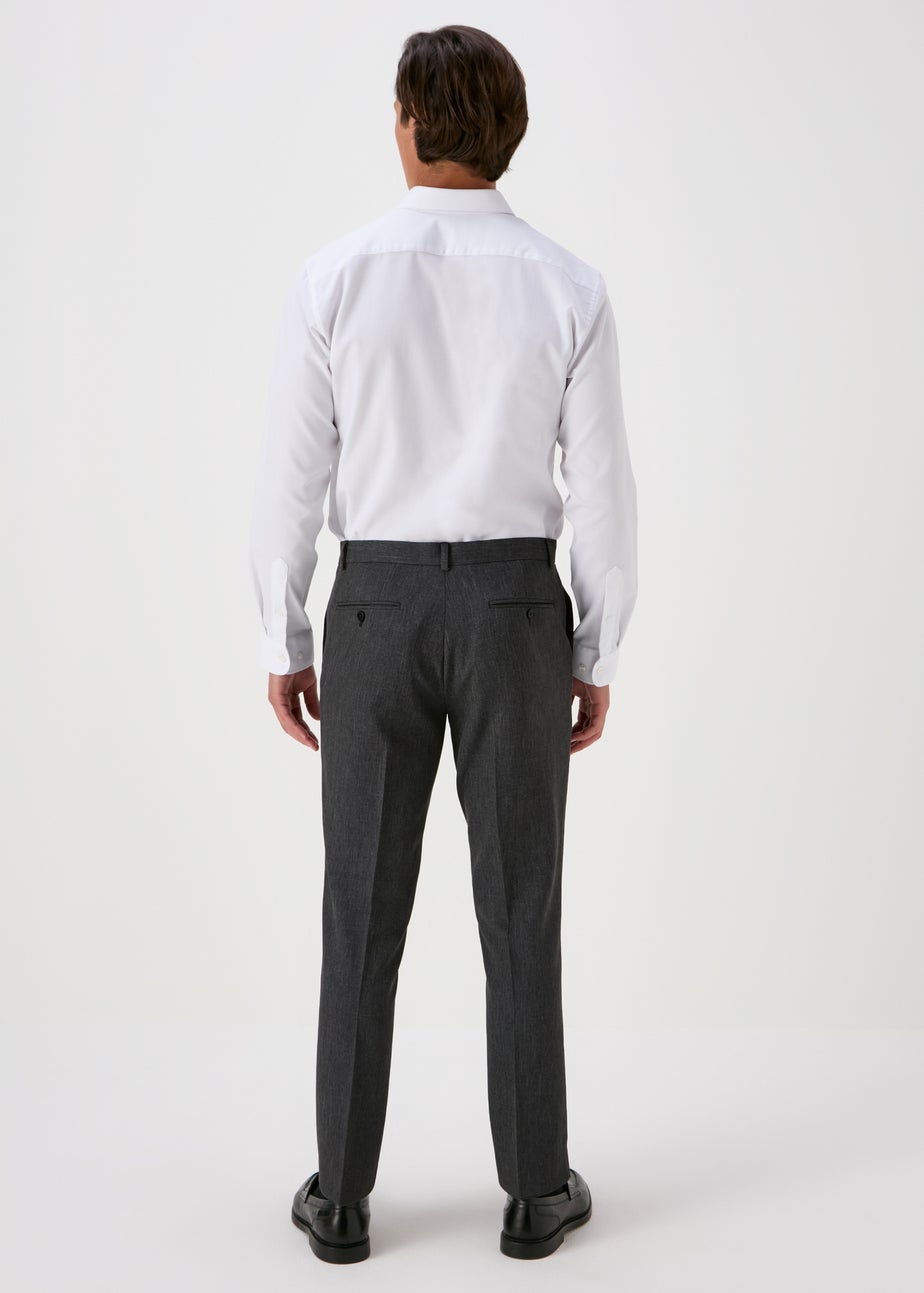 Taylor & Wright Charcoal Albert Tailored Fit Trousers