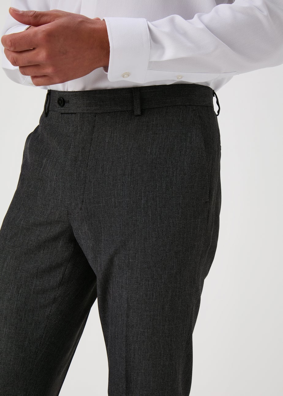 Taylor & Wright Charcoal Albert Tailored Fit Trousers