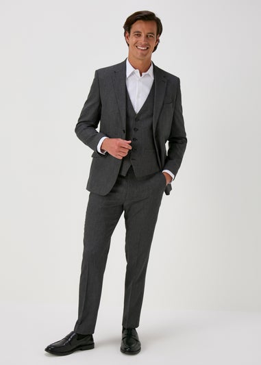 Taylor & Wright Charcoal Albert Waistcoat