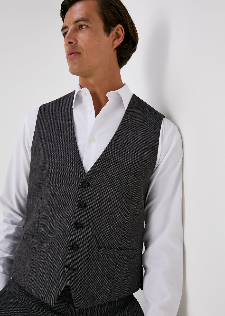 Taylor & Wright Charcoal Albert Waistcoat