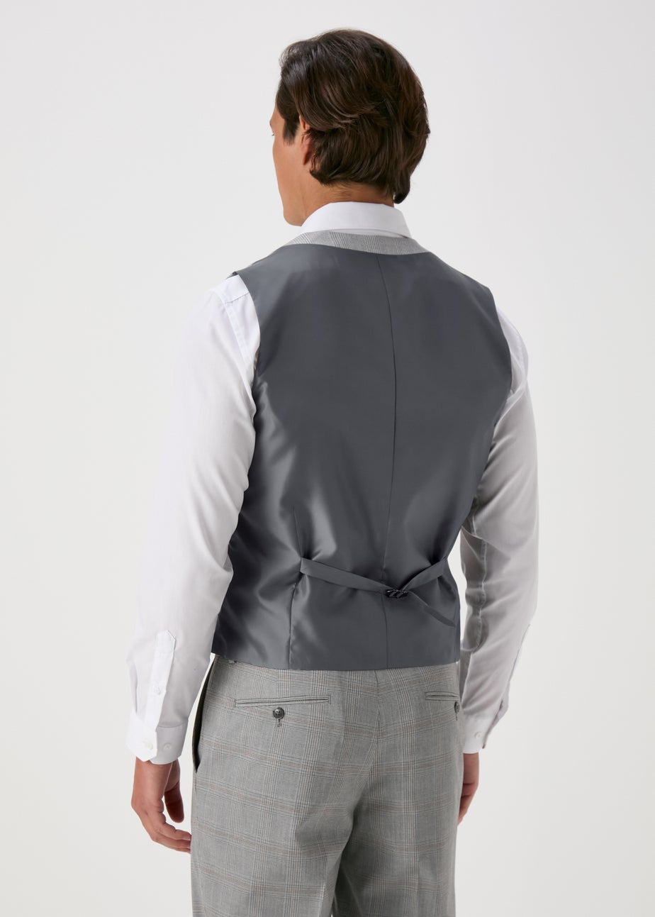 Taylor & Wright Nelson Grey Tailored Fit Waistcoat