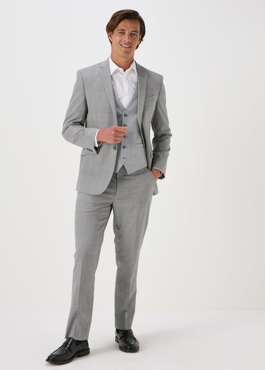 Taylor & Wright Nelson Grey Tailored Fit Waistcoat