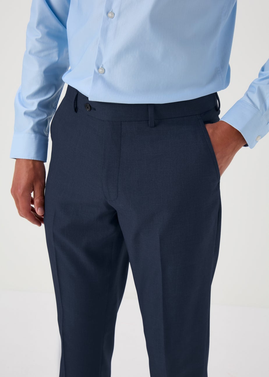 Taylor & Wright Lennon Blue Slim Fit Trousers