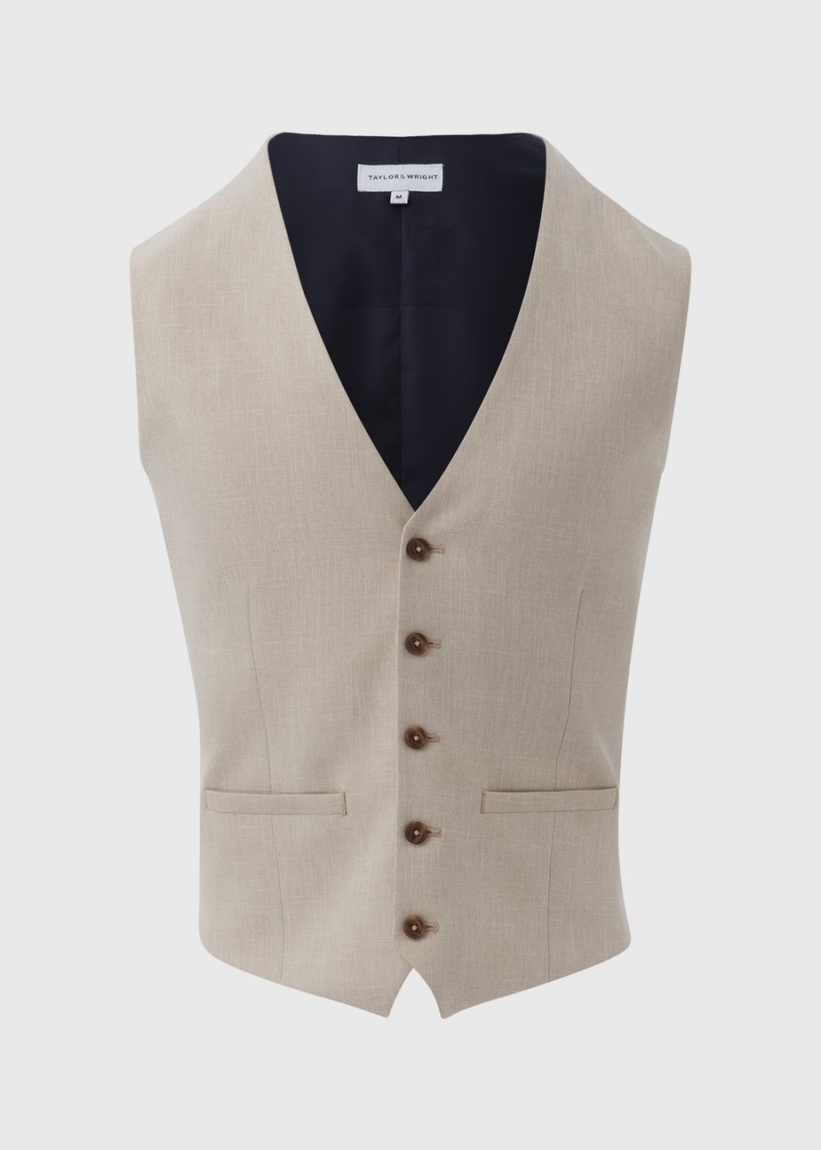 Taylor & Wright Stone Charles Slim Fit Waistcoat