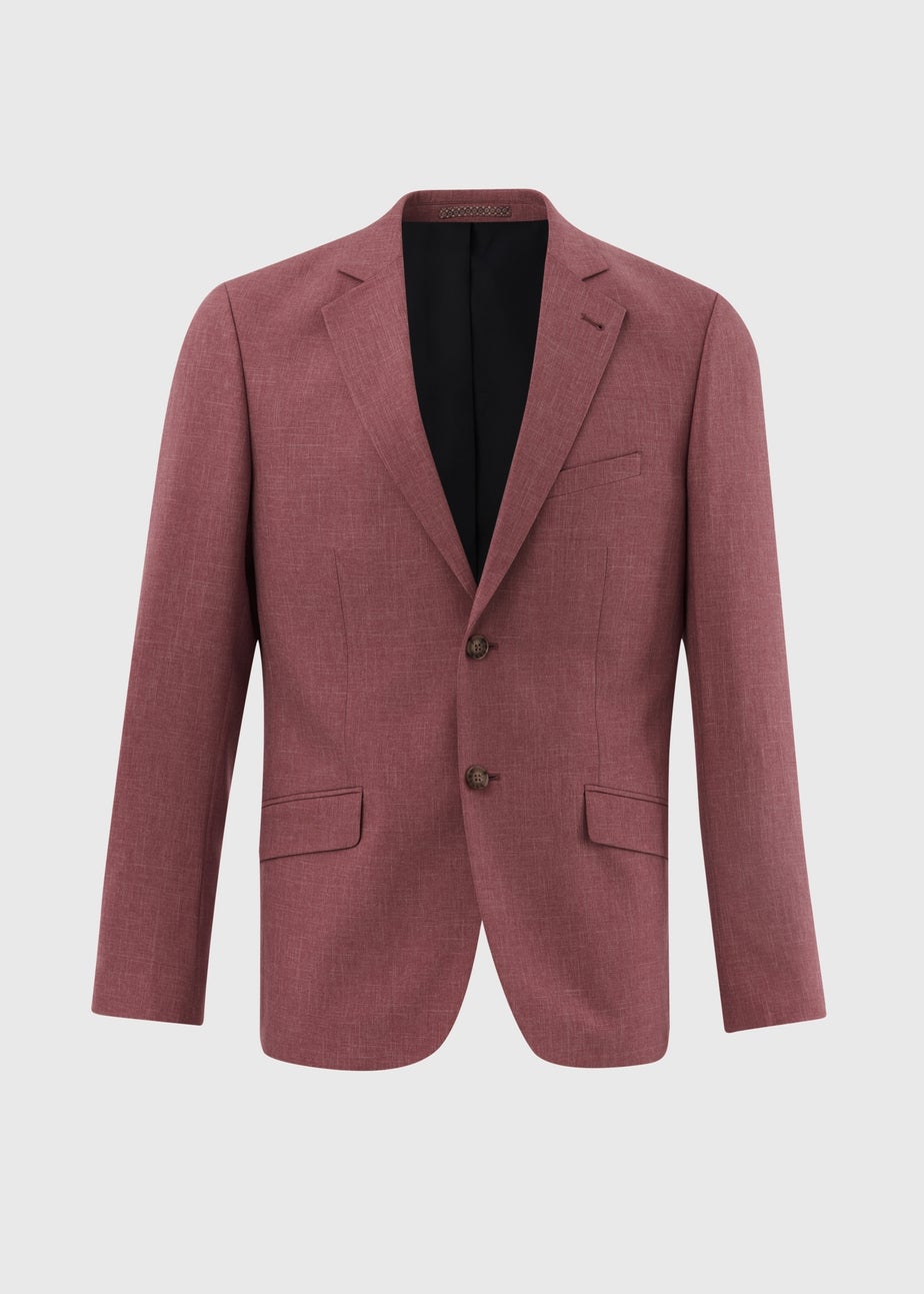 Taylor & Wright Parton Pink Slim Fit Suit Jacket