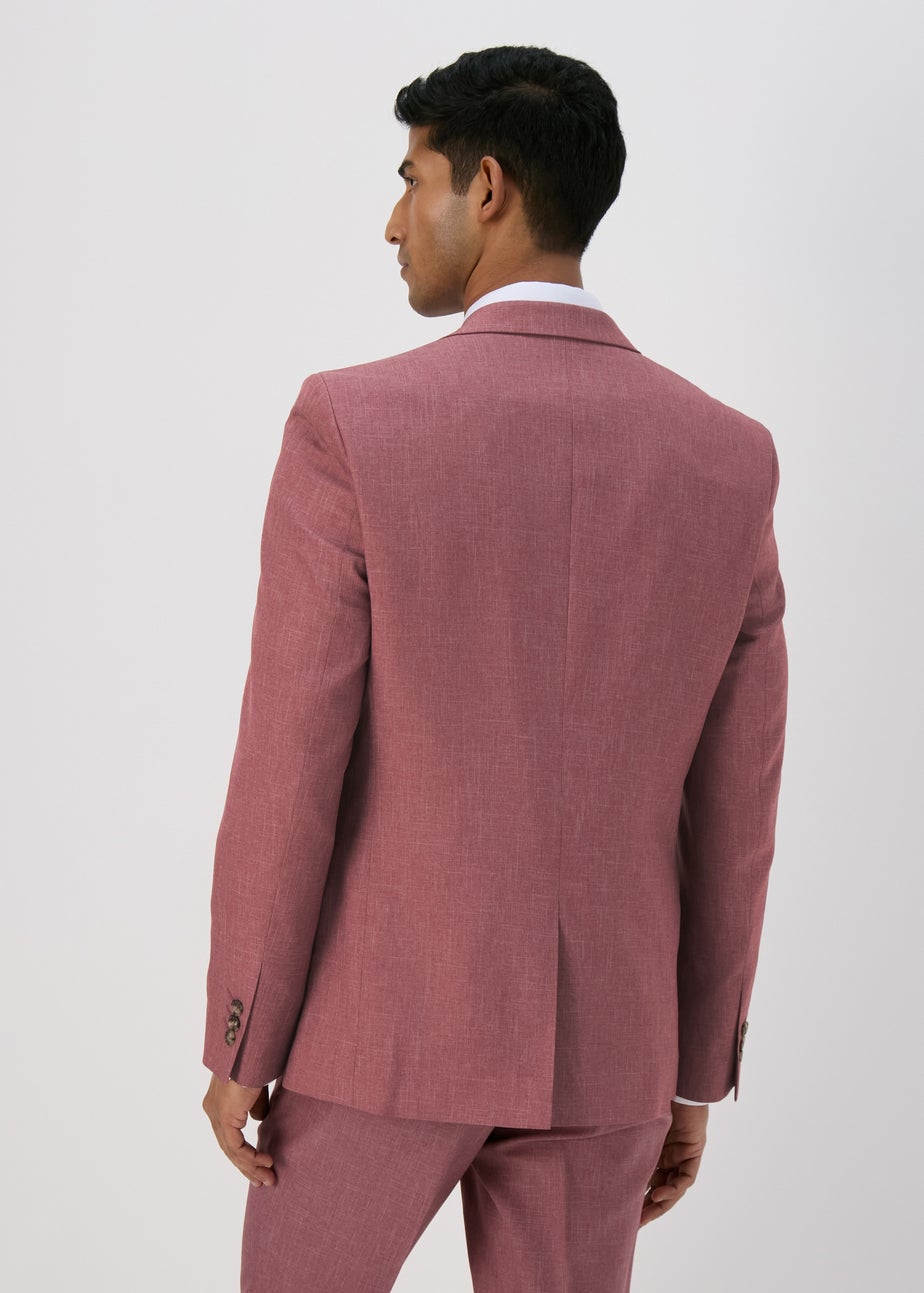 Taylor & Wright Parton Pink Slim Fit Suit Jacket