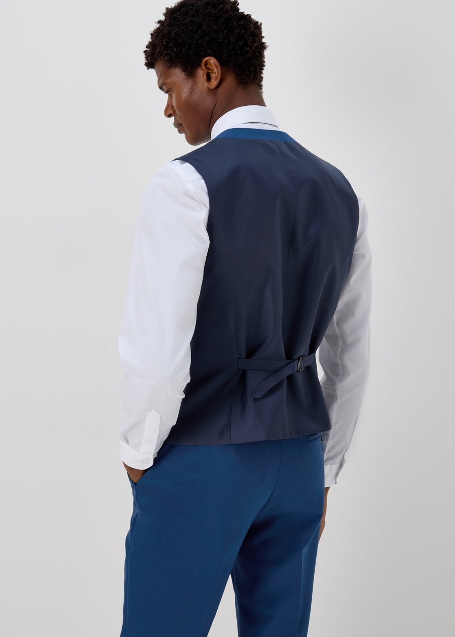 Taylor & Wright Panama Blue Suit Waistcoat