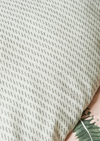 Pink Botanical Floral Duvet Set