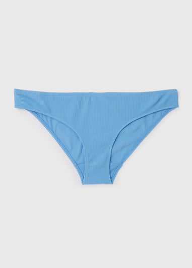 Blue Mini Bikini Bottoms