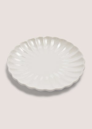 Natural Scalloped Side Plate