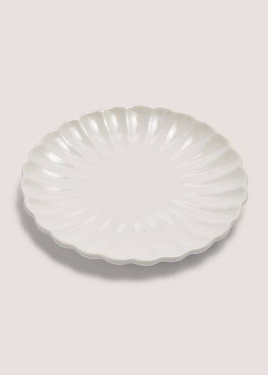 Natural Scalloped Side Plate