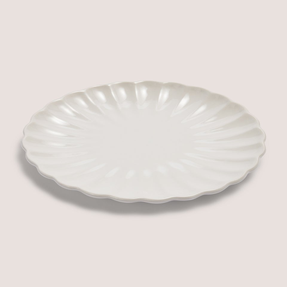 Natural Scalloped Side Plate