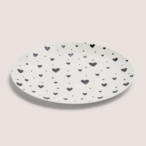 Black Heart Side Plate