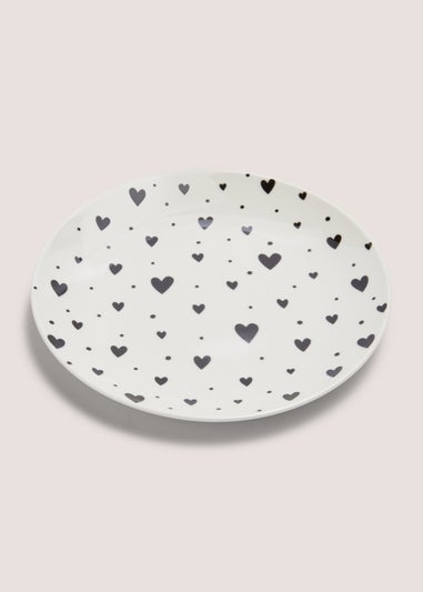 Black Heart Side Plate