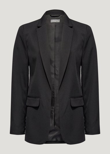 Papaya Petite Black Edge To Edge Blazer