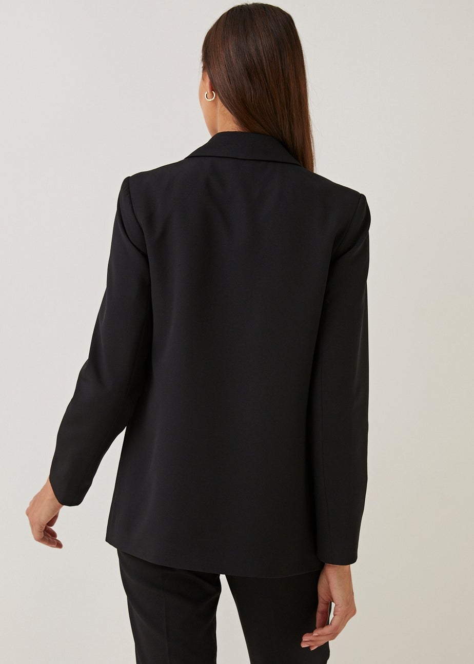 Papaya Petite Black Edge To Edge Blazer