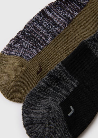 2 Pack Khaki Hiking Socks