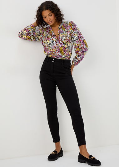 Multicoloured Floral Popover