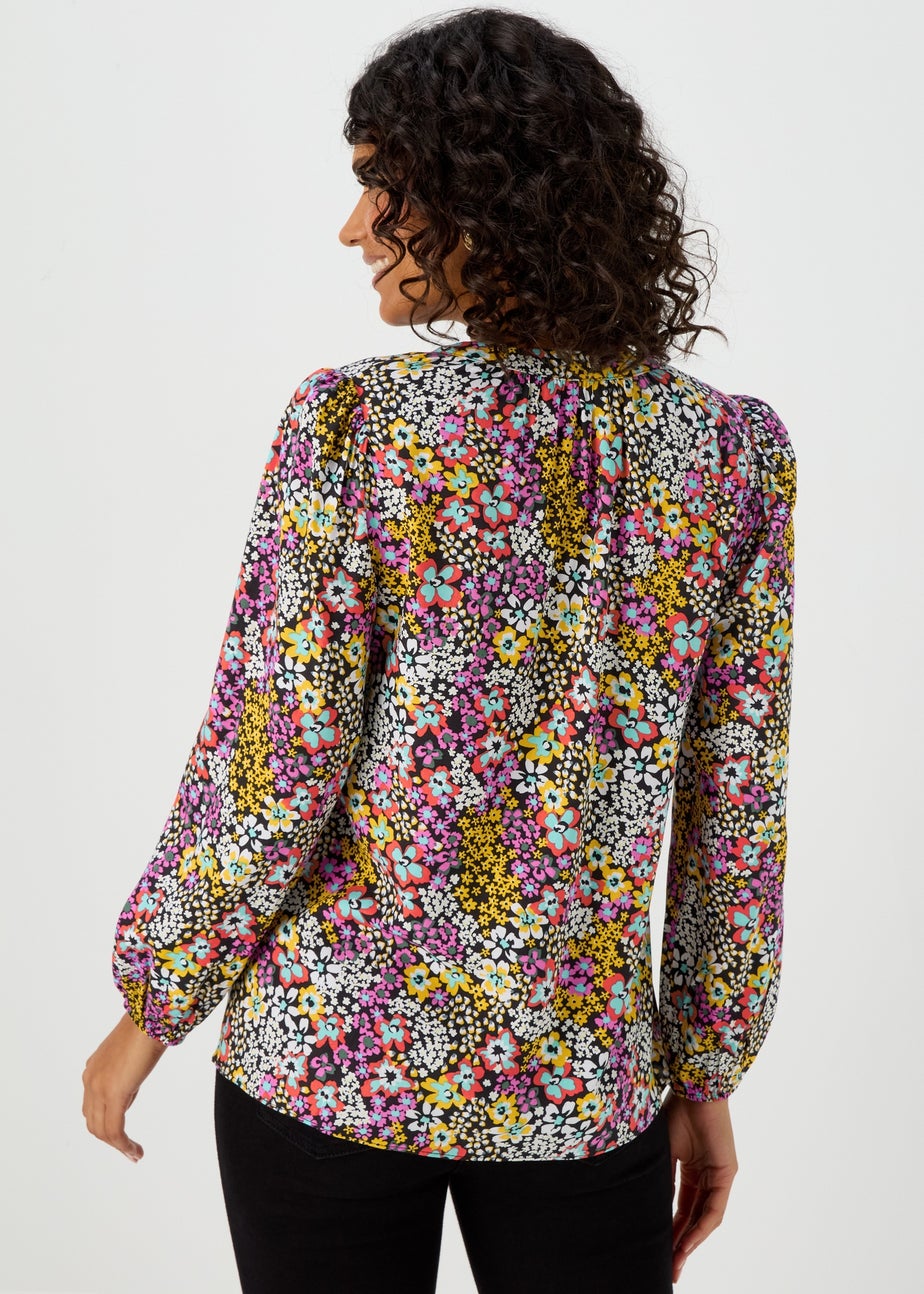 Multicoloured Floral Popover