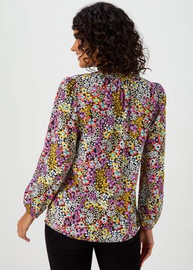 Multicoloured Floral Popover