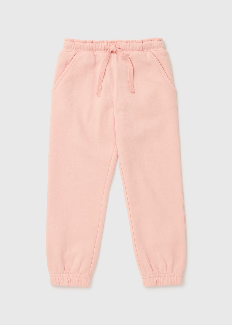 Girls Light Pink Joggers (1-7yrs)