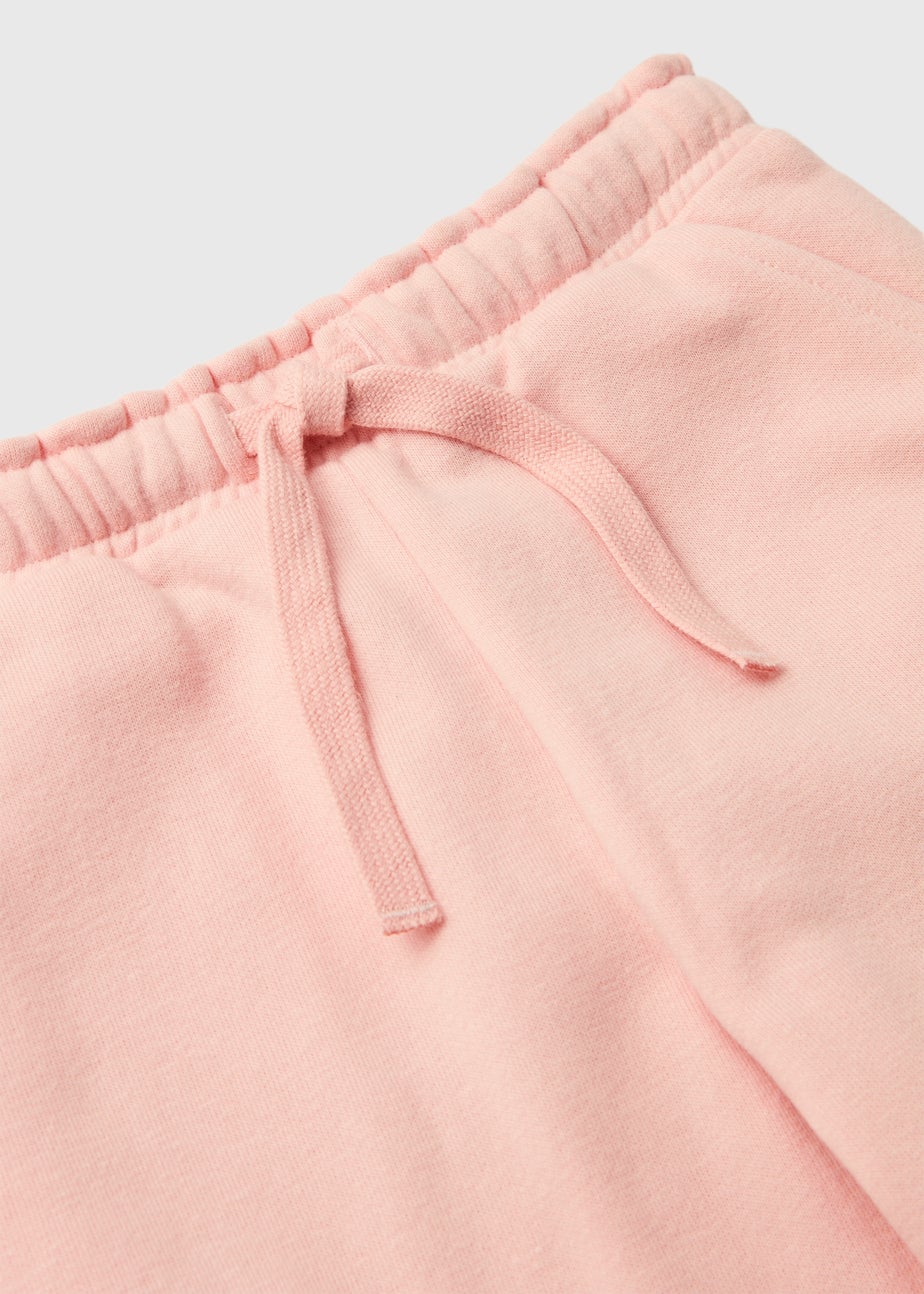 Girls Light Pink Joggers (1-7yrs)