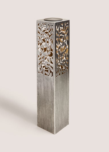 Outdoor Metal Solar Post (8cm x 10cm x48cm)