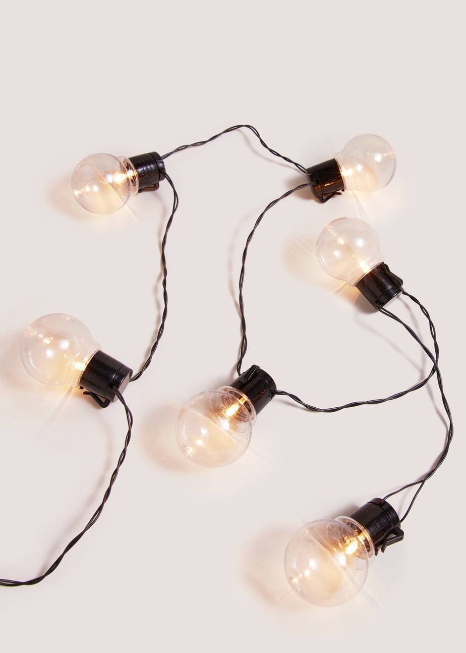 Outdoor 10 Bulb Festoon Solar Lights