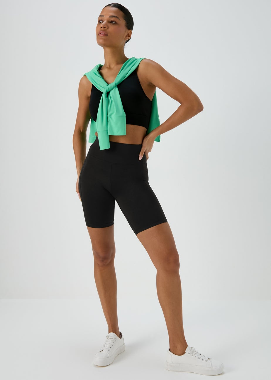 Souluxe Black Cycling Shorts