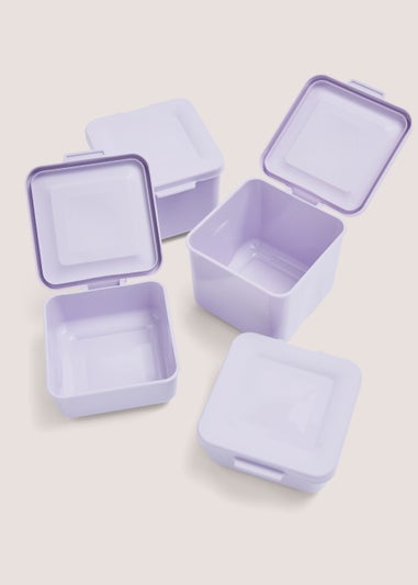 Purple Snack Pots