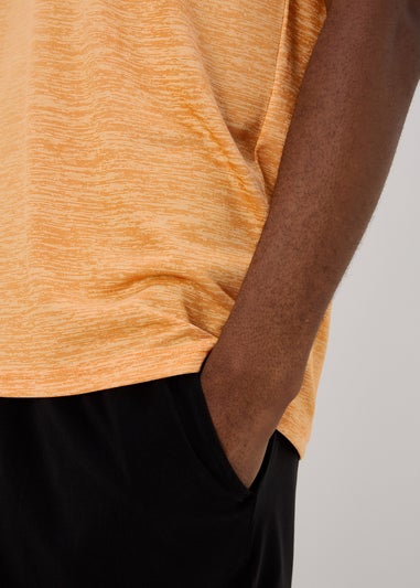 Souluxe Orange 2 Tone Essential T-Shirt