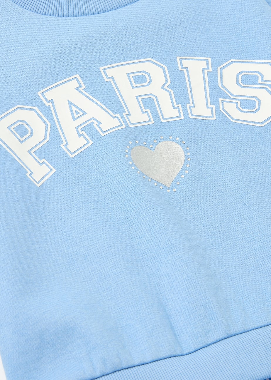 Girls Blue 2 in 1 Costal Retreat Sweatshirt (7-13yrs)