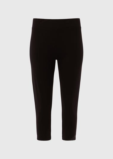 Black Crop Leggings