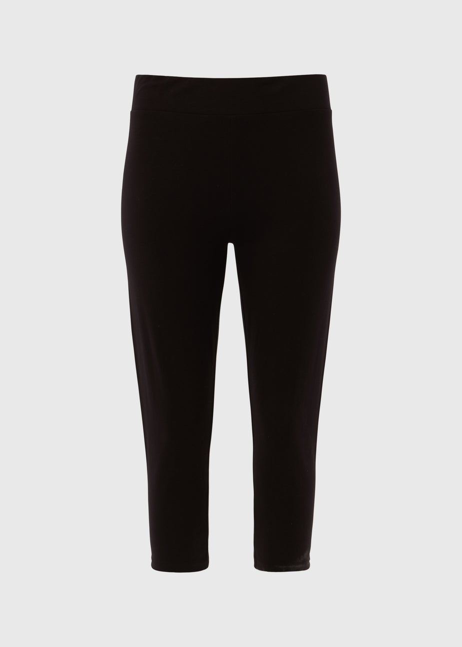 Black Crop Leggings