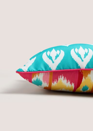 Outdoor Multicolour Global Bolster Cushion (30cm x 60cm)