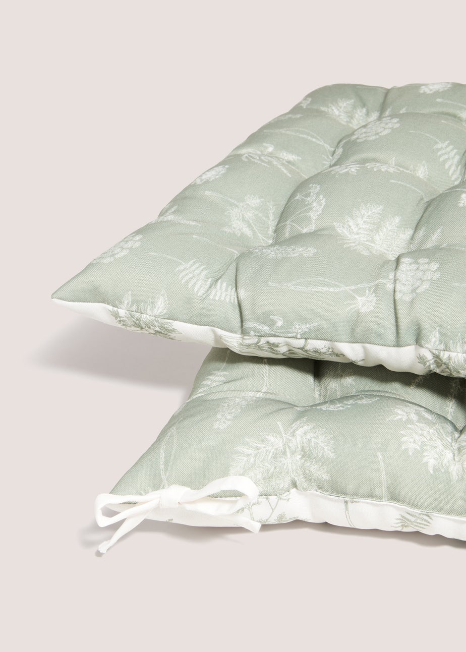 Outdoor White Retreat Seat Pads (40cm x 40cm)