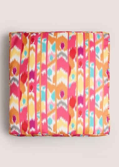 Outdoor Multicolour Global Floor Cushion (59cm x 59cmx10cm)
