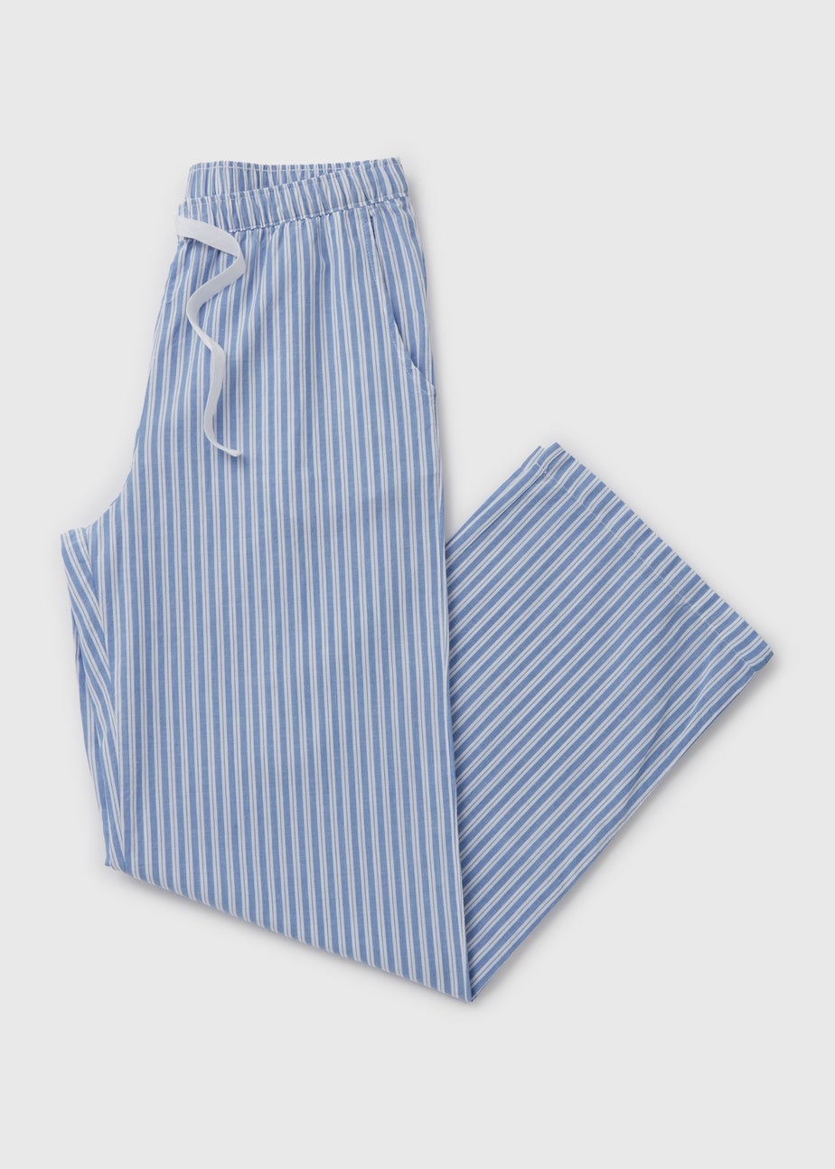 Blue Striped Pyjama Bottoms