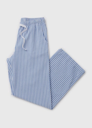 Blue Striped Pyjama Bottoms