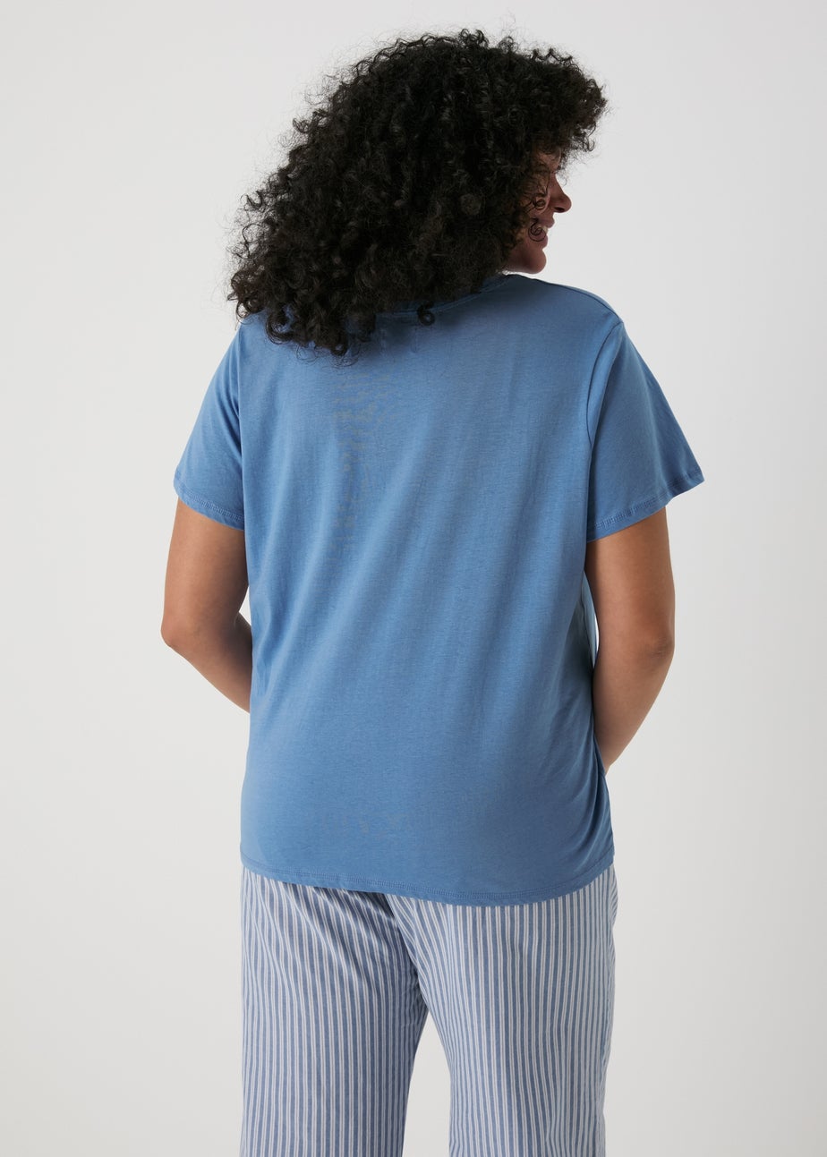 Blue Weekend Vibes Pyjama T-Shirt