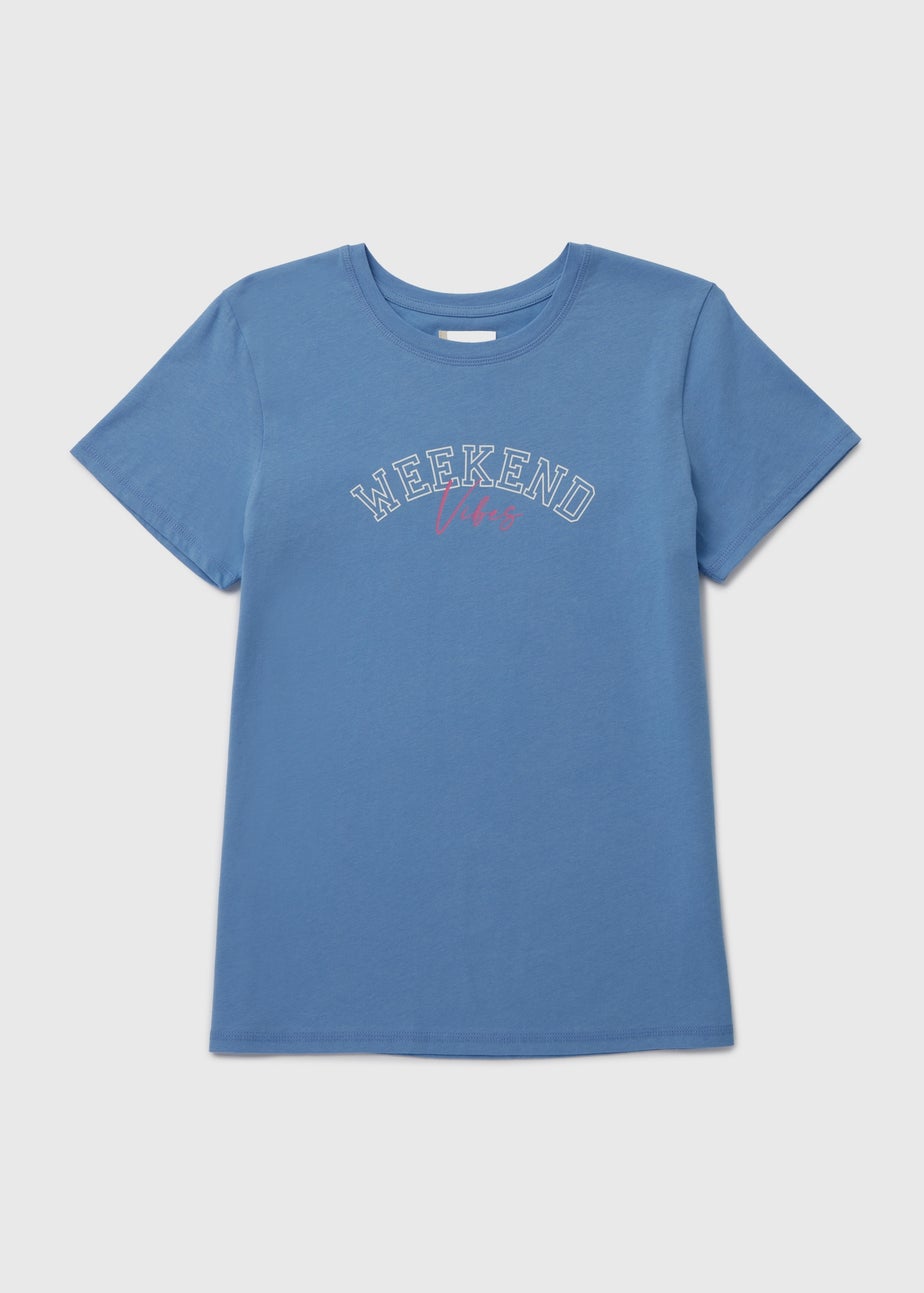Blue Weekend Vibes Pyjama T-Shirt